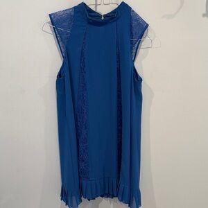BCBGeneration Blue Lace Dress